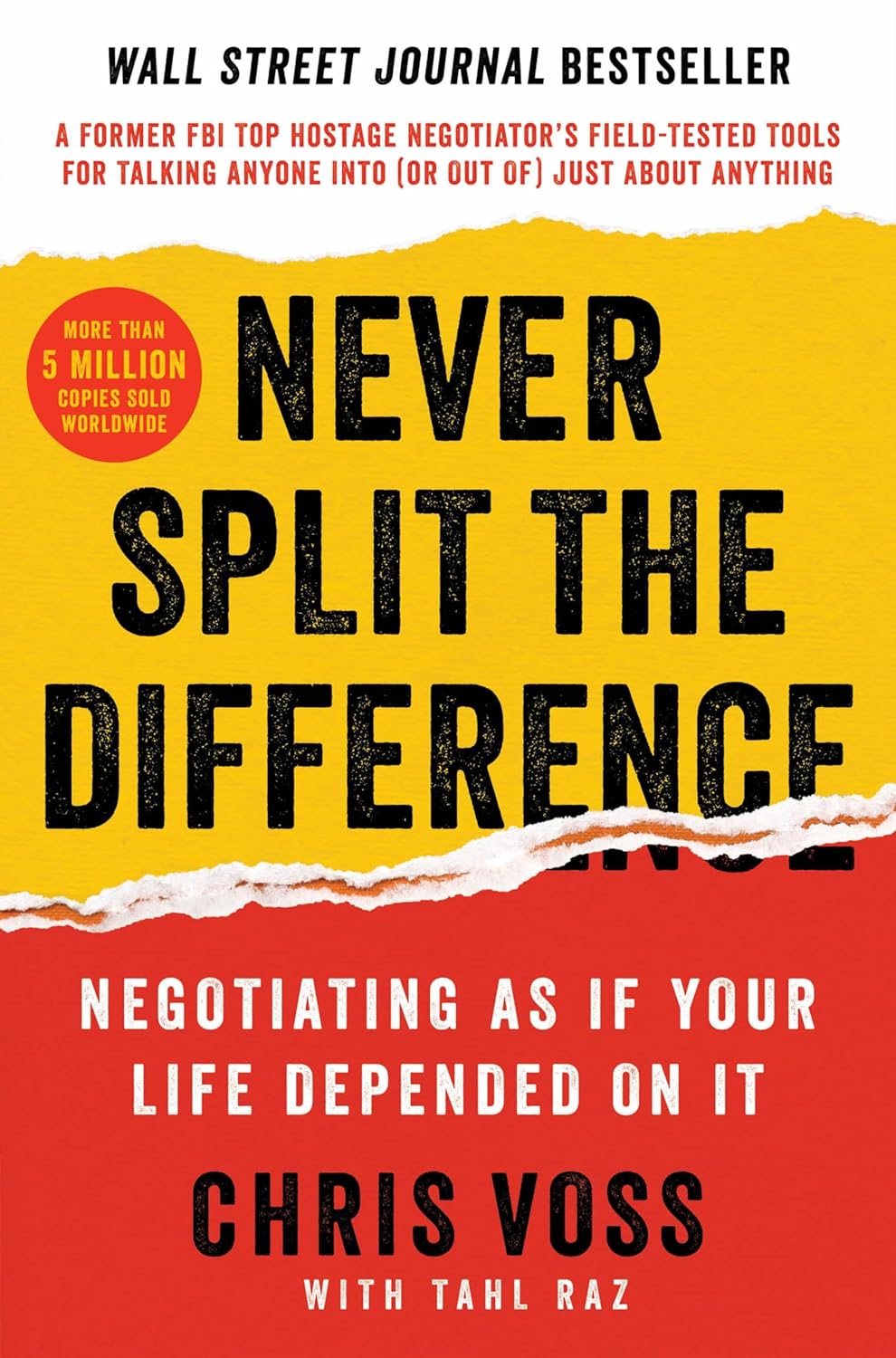 Never Split the Difference book cover