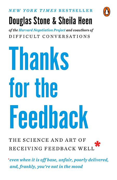 Thanks for the Feedback book cover